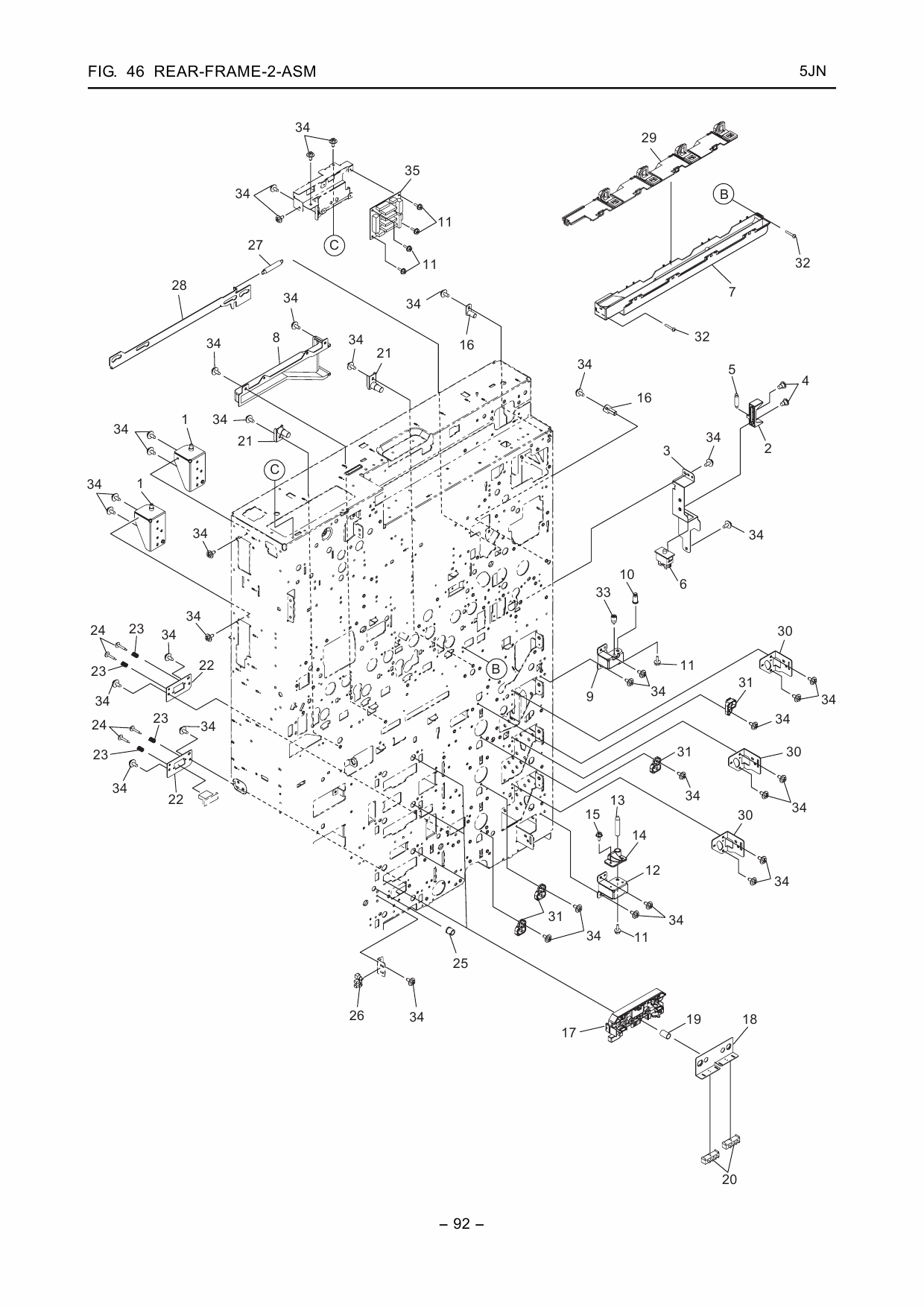 KYOCERA ColorMFP TASKalfa-550c 650c 750c Parts Manual-2